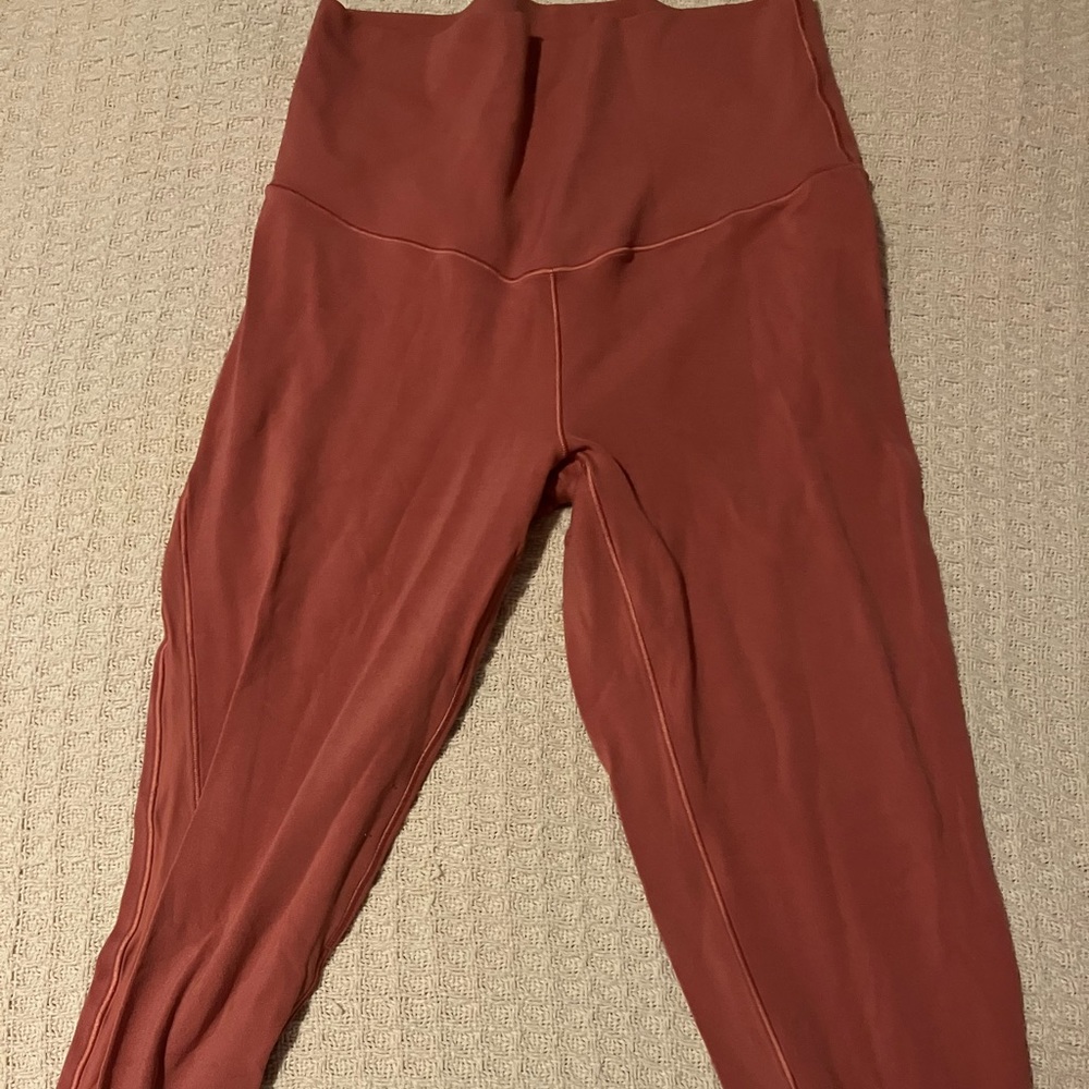 ♡ Coral Aerie Leggings ♡